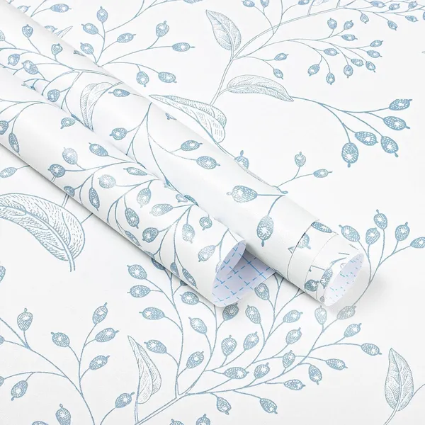 Blue_Floral_Decorative_Wallpaper