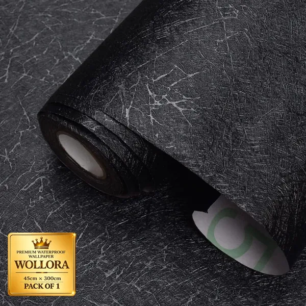 Waterproof_Textured_Black_Wallpaper_Roll