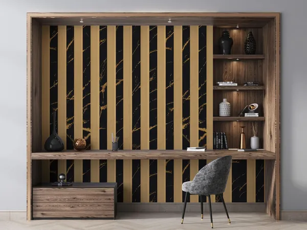 Black_And_Gold_Marble_Stripe_Wallpaper