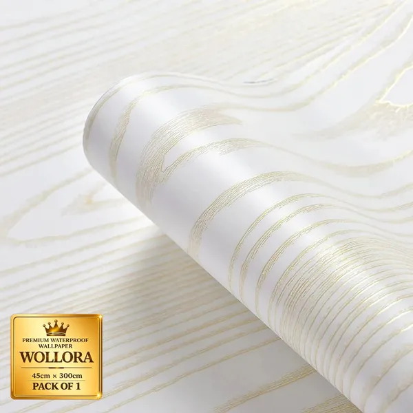 White_Gold_Wood_Grain_Pattern_Wallpaper_Roll
