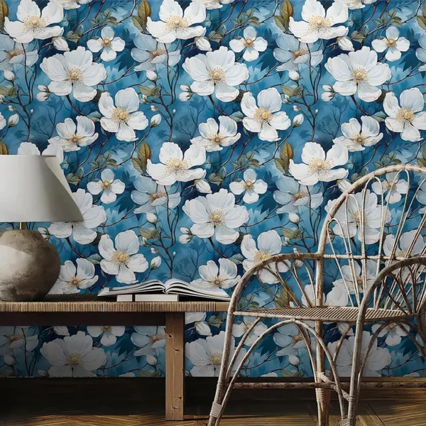 Botanical_Floral_Print_Wall_Mural_Wallpaper_Roll
