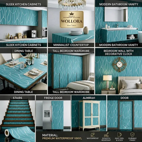 Teal_Modern_Abstract_Line_Pattern_Wallpaper_Roll