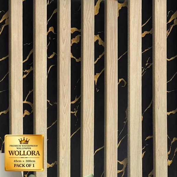 Waterproof_Wood_Slat_Marble_Print_Wallpaper