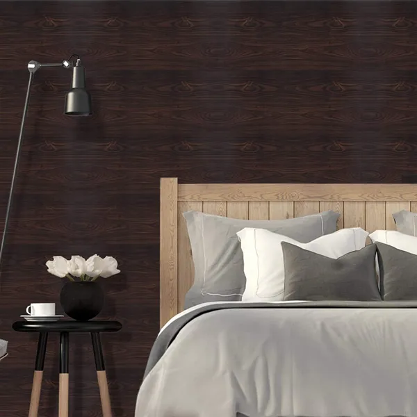 Dark_Brown_Wood_Grain_Decorative_Wallpaper_Roll
