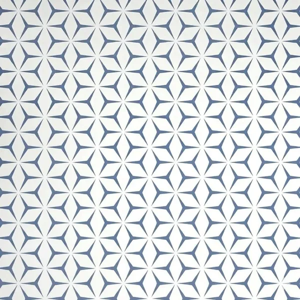 Blue_White_Geometric_Pattern_Decorative_Wallpaper