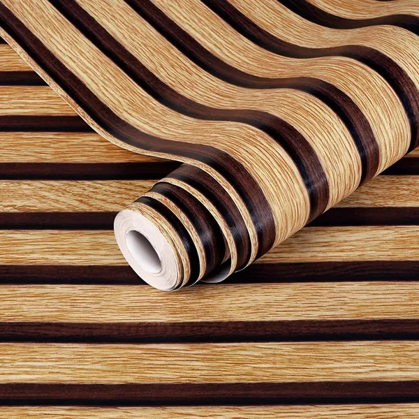 Wood_Stripe_Self_Adhesive_Contact_Wallpaper