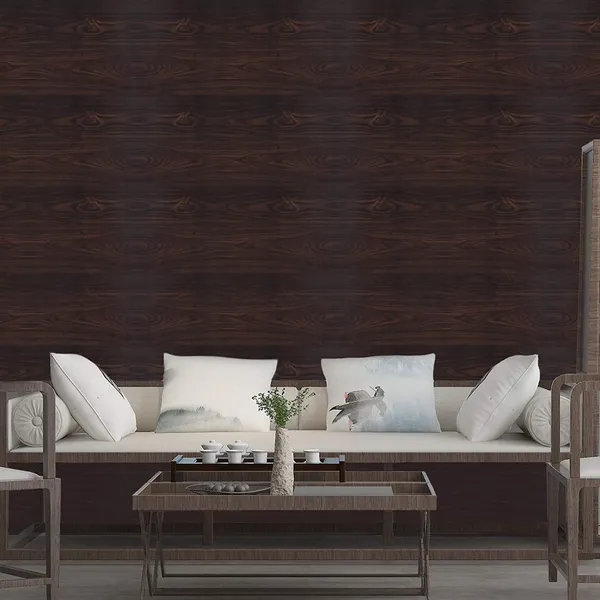 Dark_Brown_Wood_Grain_Decorative_Wallpaper_Roll
