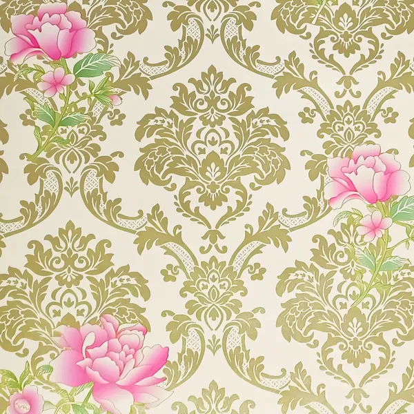 Floral_Damask_Pattern_Decorative_Wallpaper_Roll