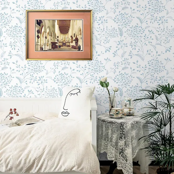 Blue_Floral_Decorative_Wallpaper