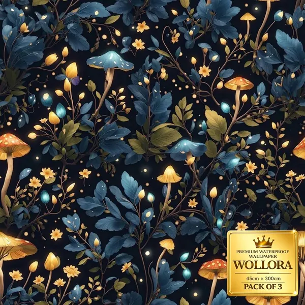 Waterproof_Botanical_Floral_Pattern_Wallpaper