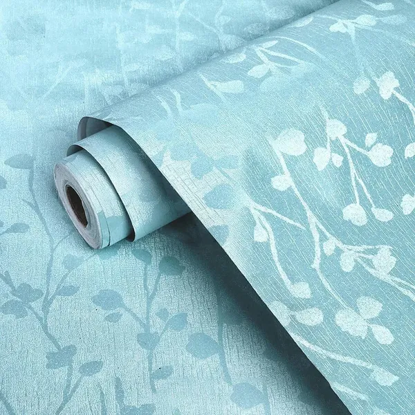 Blue_Floral_Pattern_Wallpaper_Roll