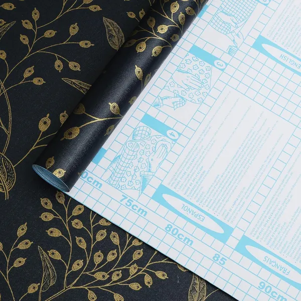 Black_Botanical_Gold_Print_Wallpaper_Roll