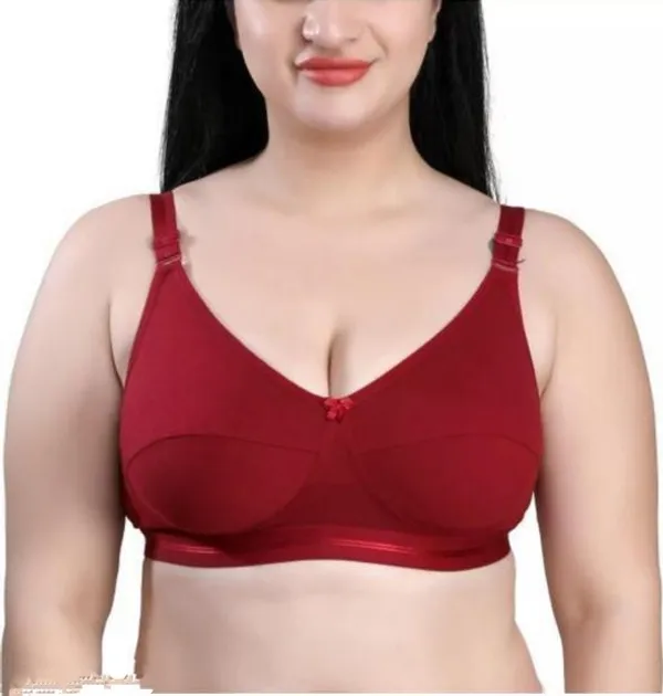 Red_Grey_Cotton_Full_Coverage_Wirefree_Bra_Set_For_Women_(Pack_of_2)