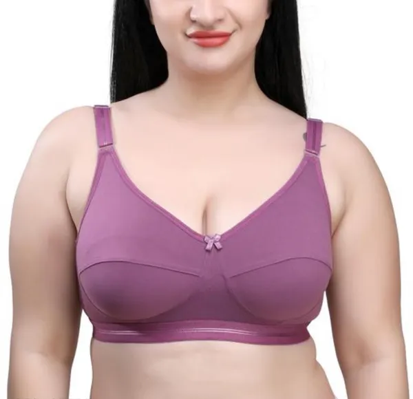 Purple_Cotton_Full_Coverage_Wirefree_Bra_For_Women