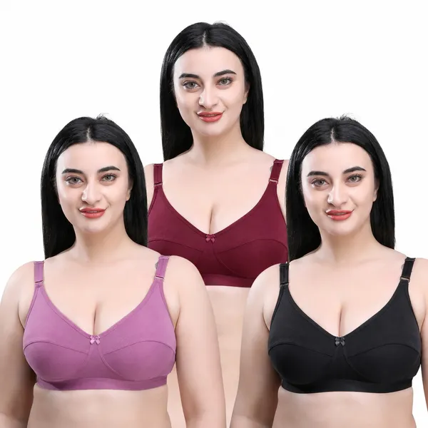 Multicolor_Cotton_Full_Coverage_Wireless_Bra_Set_For_Women_(Pack_of_3)