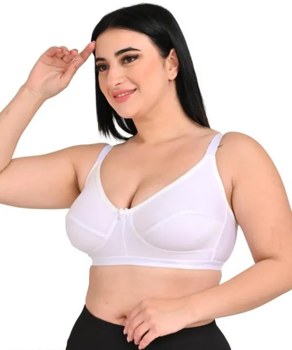 White_Cotton_Full_Coverage_Wirefree_Bra_For_Women