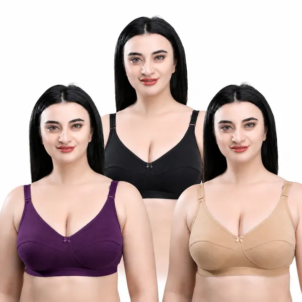 Black_Cotton_Full_Coverage_Wireless_Bra_Set_For_Women_(Pack_of_3)