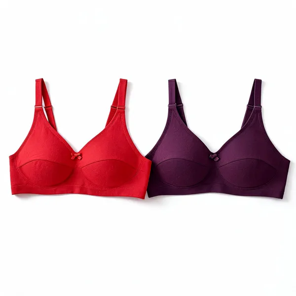 Red_Purple_Cotton_Full_Coverage_Wirefree_Bra_Set_For_Women_(Pack_of_2)