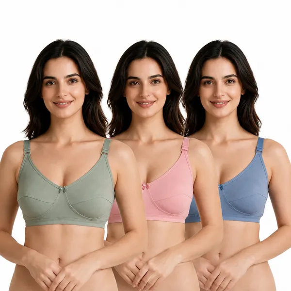Multicolor_Cotton_Full_Coverage_Wide_Strap_Bra_Set_For_Women_(Pack_of_3)