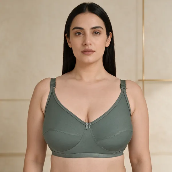 Olive_Cotton_Full_Coverage_Wirefree_Bra_For_Women