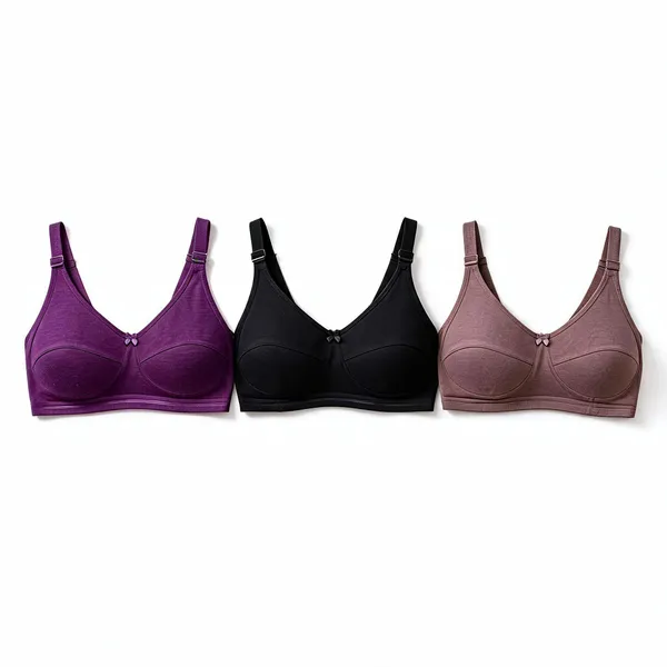 Multicolor_Cotton_Full_Coverage_Wirefree_Bra_Set_For_Women_(Pack_of_3)