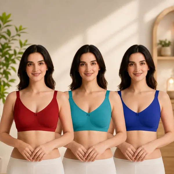 Red_Teal_Blue_Cotton_Full_Coverage_Wirefree_Bra_Set_For_Women_(Pack_of_3)