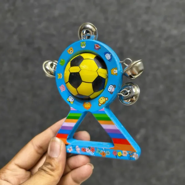 Nivaaro_Wooden_Triangle_Ball_Bell_Rattle_Sensory_Toy_For_Babies
