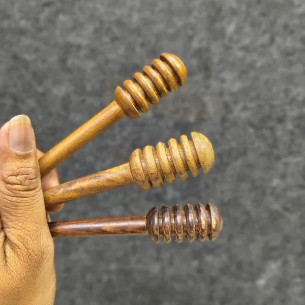 Natural_Wood_Grooved_Honey_Dipper_Drizzler_Stick_5_Inch_-_Pack_Of_6