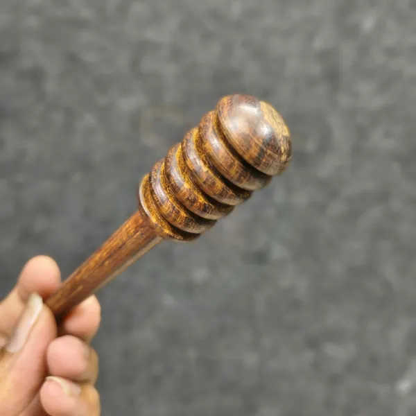 Natural_Wood_Grooved_Honey_Dipper_Drizzler_Stick_5_Inch_-_Pack_Of_6