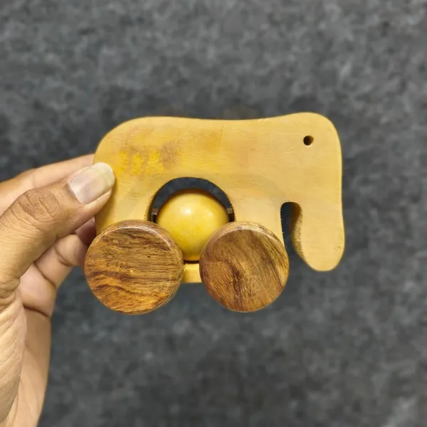 Nivaaro_Natural_Wood_Rolling_Elephant_Push_Toy_For_Kids_-_Pack_Of_2