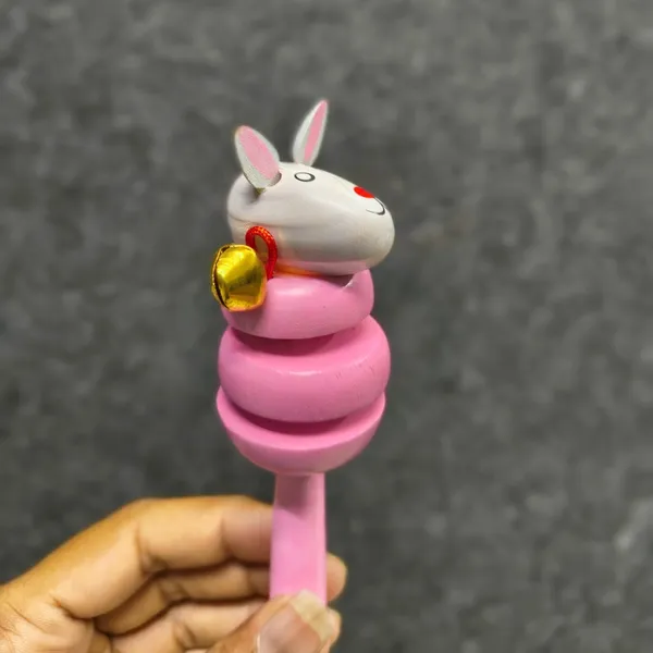 Nivaaro_Pink_Wooden_Bunny_Bell_Rattle_Sensory_Toy_For_Babies_-_Pack_Of_3