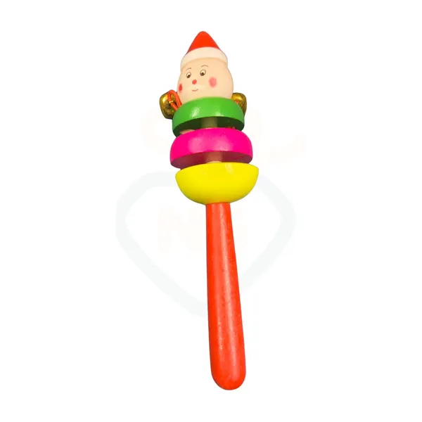 Nivaaro_Wooden_Santa_Baby_Rattle_Sensory_Toy_For_Infants