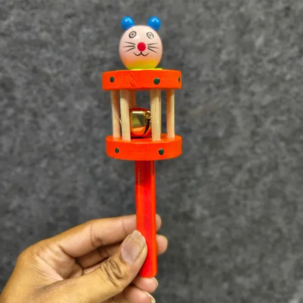 Nivaaro_Red_Wooden_Mouse_Bell_Rattle_Sensory_Toy_For_Babies_-_Pack_Of_3