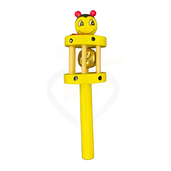 Nivaaro_Yellow_Wooden_Bee_Bell_Rattle_Sensory_Toy_For_Babies_-_Pack_Of_3