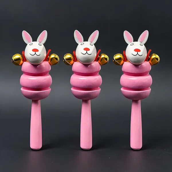 Nivaaro_Pink_Wooden_Bunny_Bell_Rattle_Sensory_Toy_For_Babies_-_Pack_Of_3