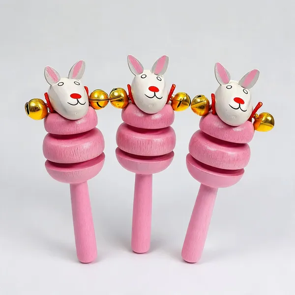 Nivaaro_Pink_Wooden_Bunny_Bell_Rattle_Sensory_Toy_For_Babies_-_Pack_Of_3