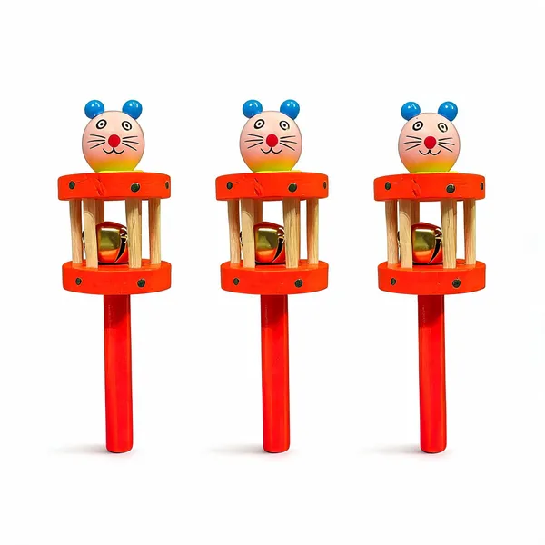 Nivaaro_Red_Wooden_Mouse_Bell_Rattle_Sensory_Toy_For_Babies_-_Pack_Of_3