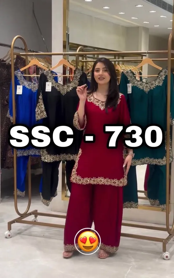 DEKEANSHKA®_Designer_Party_Wear_Heavy_Chinon_Silk_Embroidered_Top_With_Plazo_And_Dupatta_Set