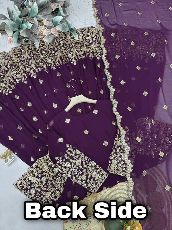 DEKEANSHKA®_Royal_Purple_Designer_Embroidered_Party_Wear_Lehenga_Choli_Set_with_Dupatta