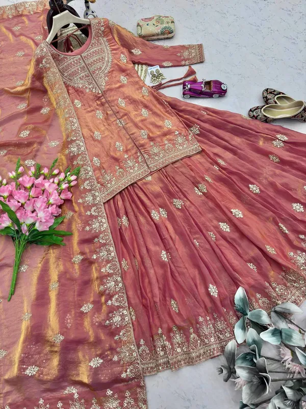 DEKEANSHKA®_Women’s_Designer_Party_Wear_Lehenga_Choli_Set_with_Dupatta_–_Dusty_Rose_Pink