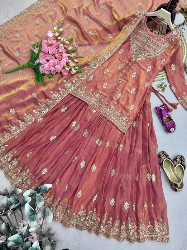 DEKEANSHKA®_Women’s_Designer_Party_Wear_Lehenga_Choli_Set_with_Dupatta_–_Dusty_Rose_Pink