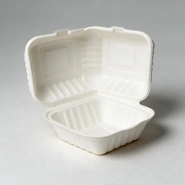 White_Sugarcane_Bagasse_Clamshell_Food_Box_Pack_Of_50
