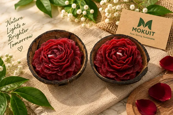 Red_colour_Coconut_Shell_scented_Decorative_Candle_Set_Pack_Of_2
