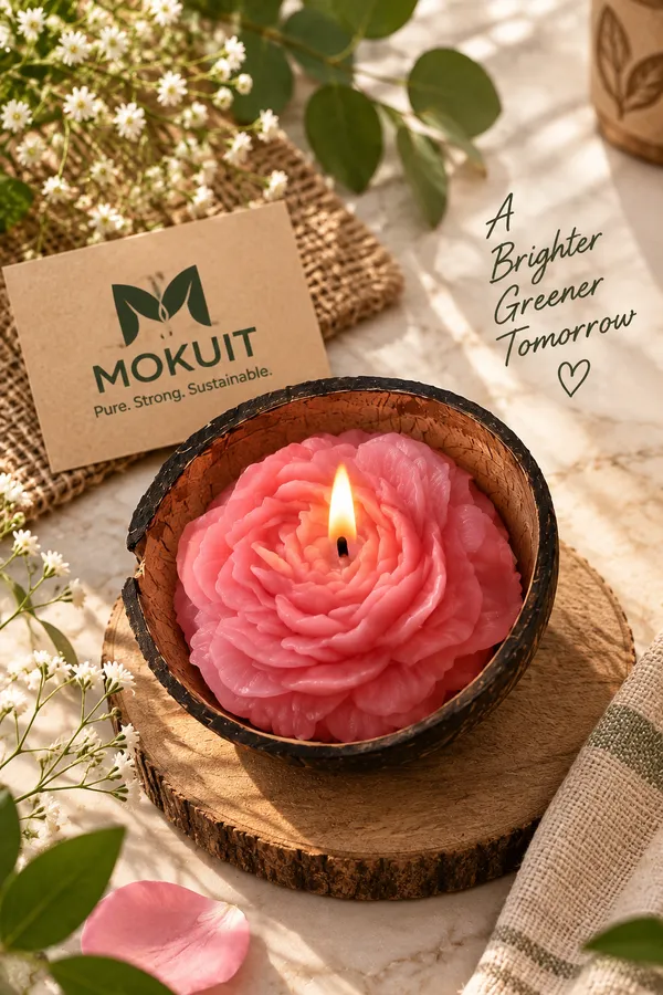 Pink_Coconut_Shell_Natural_Decorative_Candle