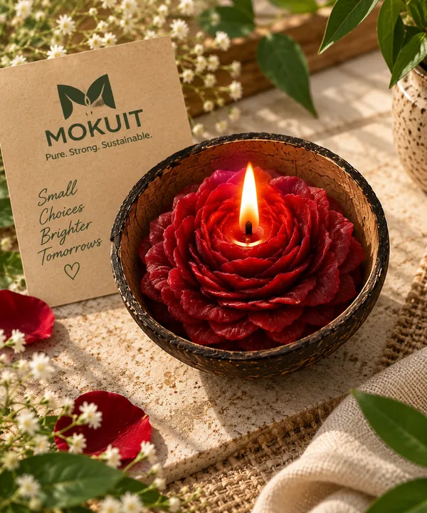 Red_Colour_Scented_Decorative_Coconut_Candle