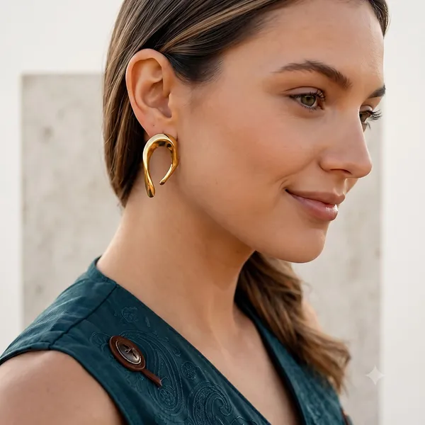 Gold_Alloy_Open_Horseshoe_Hoop_Earrings_For_Women