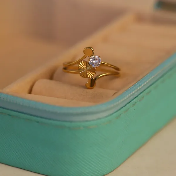 Gold_Alloy_Open_Band_Floral_Crystal_Ring_For_Women