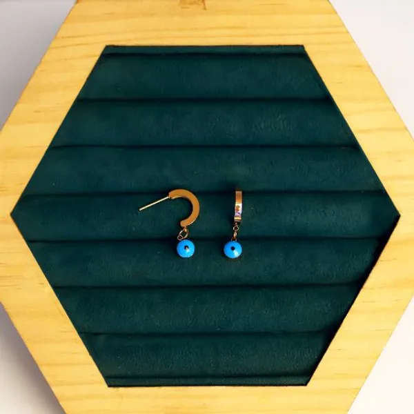 Gold_Blue_Alloy_Beaded_Drop_Earrings_For_Women