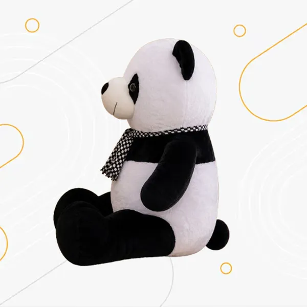 GoldenHub_Panda_Plush_Toy,_Soft_and_Cuddly_for_Kids_White_-_Height_90_cm