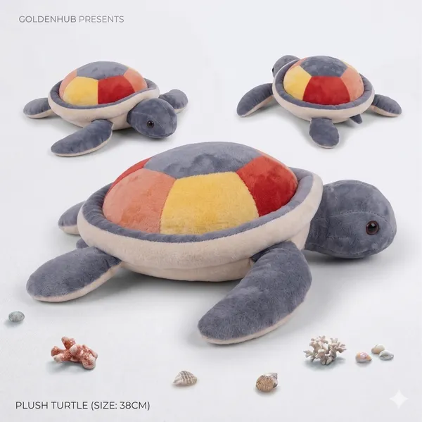 GOLDENHUB_GOLDEN_HUB_TORTOISE_SMALL_size_30_cm